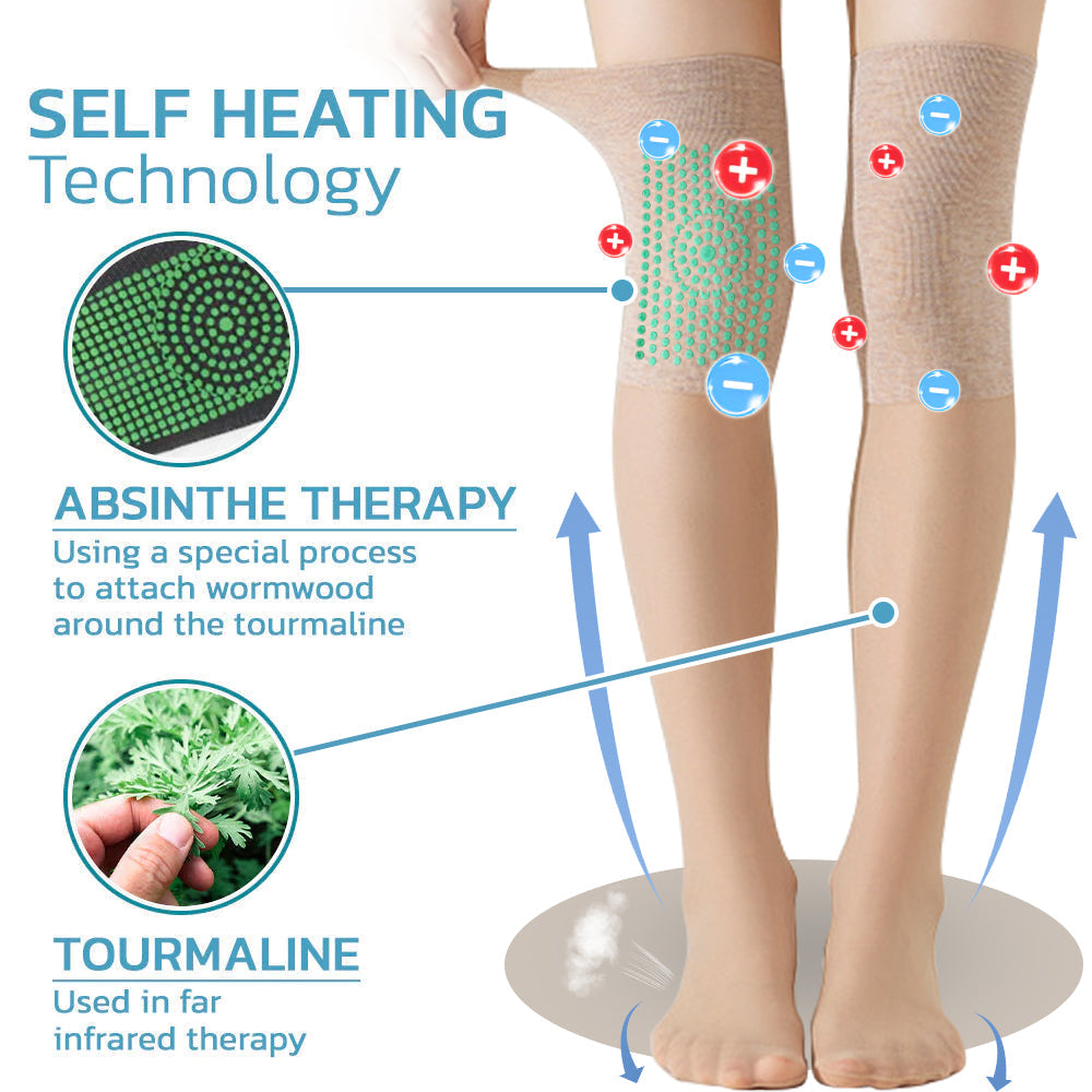 ✨✨✨PORLMOON™ Ionic Correction Lymphatic Detoxification Long Tube Silk Stockings