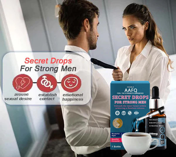 AAFQ® PRO Secret Drops for Strong Men [⏰Free shipping on 8 bottles to your home, limited time offer best 3 days!]